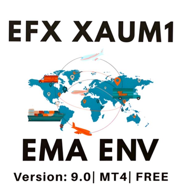EFX XAUM1 EMA ENV EA v9.0 MT4