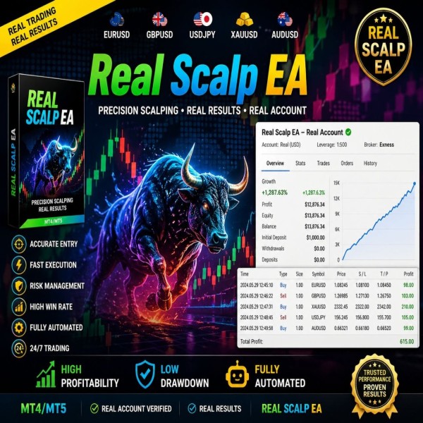 Real Scalp EA v3.2 MT5