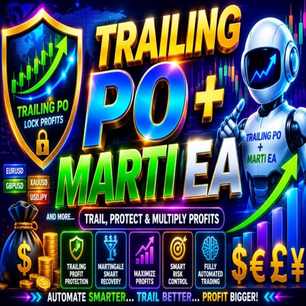 Trailling PO + Marti EA v1.0 MT4