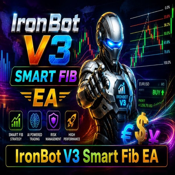 IronBot V3 Smart Fib EA v3.20 MT5