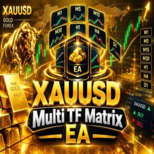 XAUUSD Multi TF Matrix EA v1.0 Plus MT5