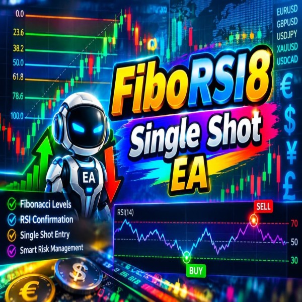 FiboRSI8 Single Shot EA v1.22 MT5