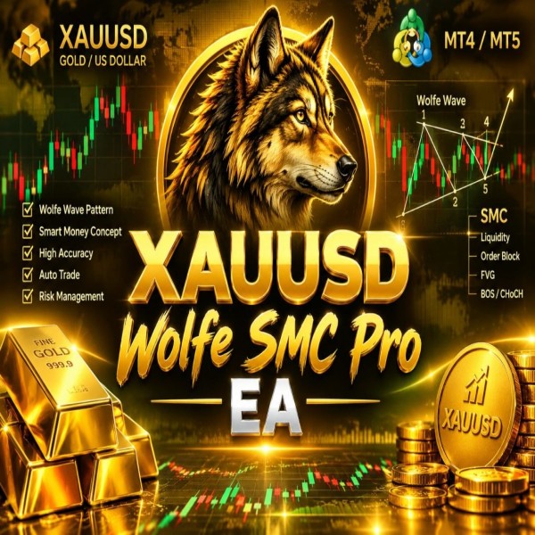 XAUUSD Wolfe SMC Pro EA v4.0 MT5