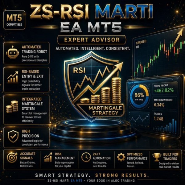 ZS RSI MARTI EA v3.0 MT5